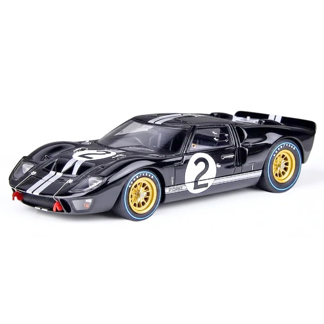 [Make Up] 1:43 Ford 1966 GT Mk.II #2 Le Mans 24H Model Car Die-Cast