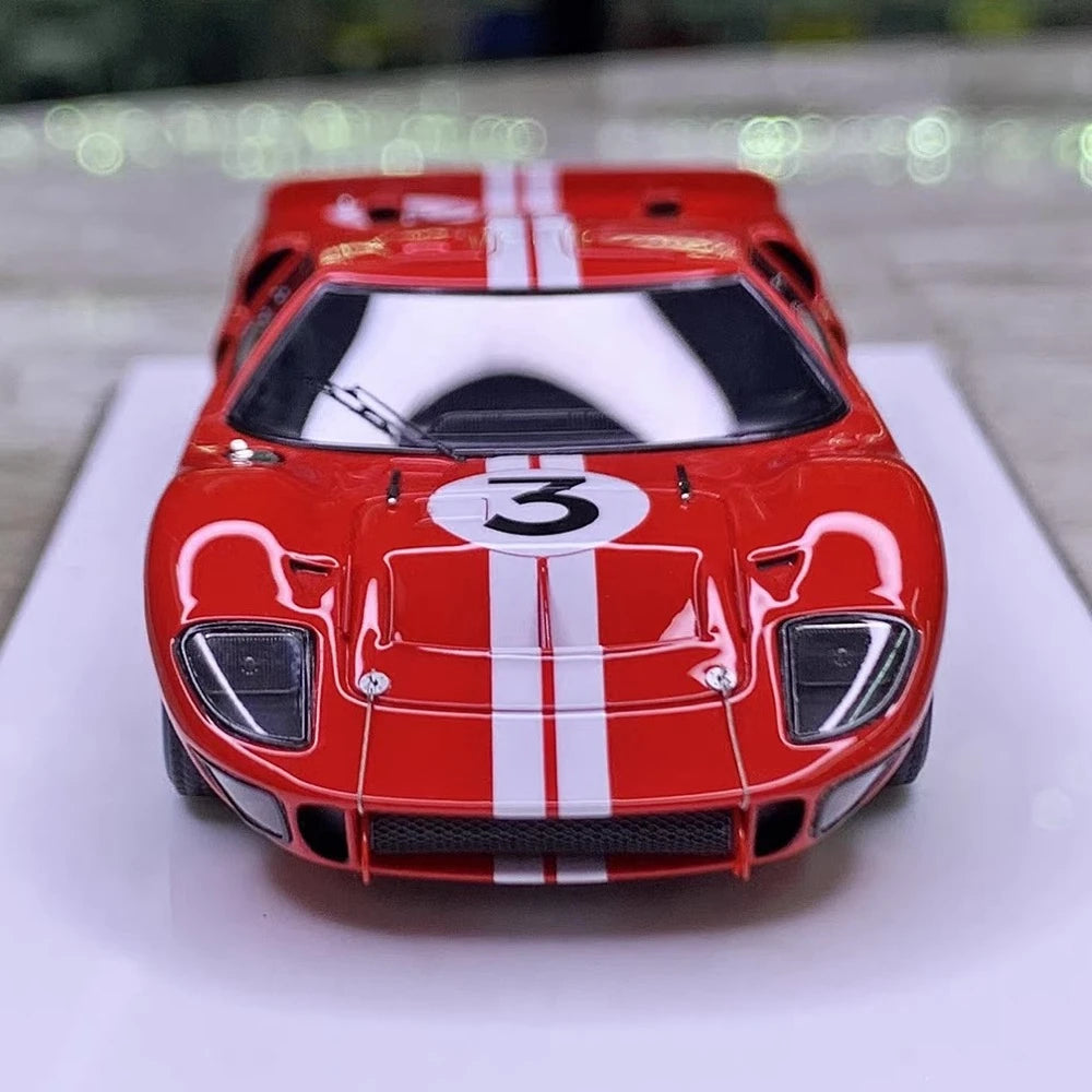 [Make Up] 1:43 Ford 1966 GT Mk.II #3 Le Mans 24H Model Car Die-Cast