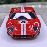 [Make Up] 1:43 Ford 1966 GT Mk.II #3 Le Mans 24H Model Car Die-Cast