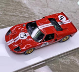 [Make Up] 1:43 Ford 1966 GT Mk.II #3 Le Mans 24H Model Car Die-Cast