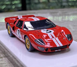 [Make Up] 1:43 Ford 1966 GT Mk.II #3 Le Mans 24H Model Car Die-Cast