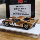 [Make Up] 1:43 Ford 1966 GT Mk.II #5 Le Mans 24H Model Car Die-Cast