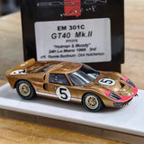 [Make Up] 1:43 Ford 1966 GT Mk.II #5 Le Mans 24H Model Car Die-Cast