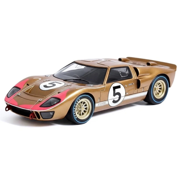 [Make Up] 1:43 Ford 1966 GT Mk.II #5 Le Mans 24H Model Car Die-Cast