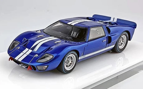 [Make Up] 1:43 Ford 1966 GT40 Mk.II Blue Model Car Resin