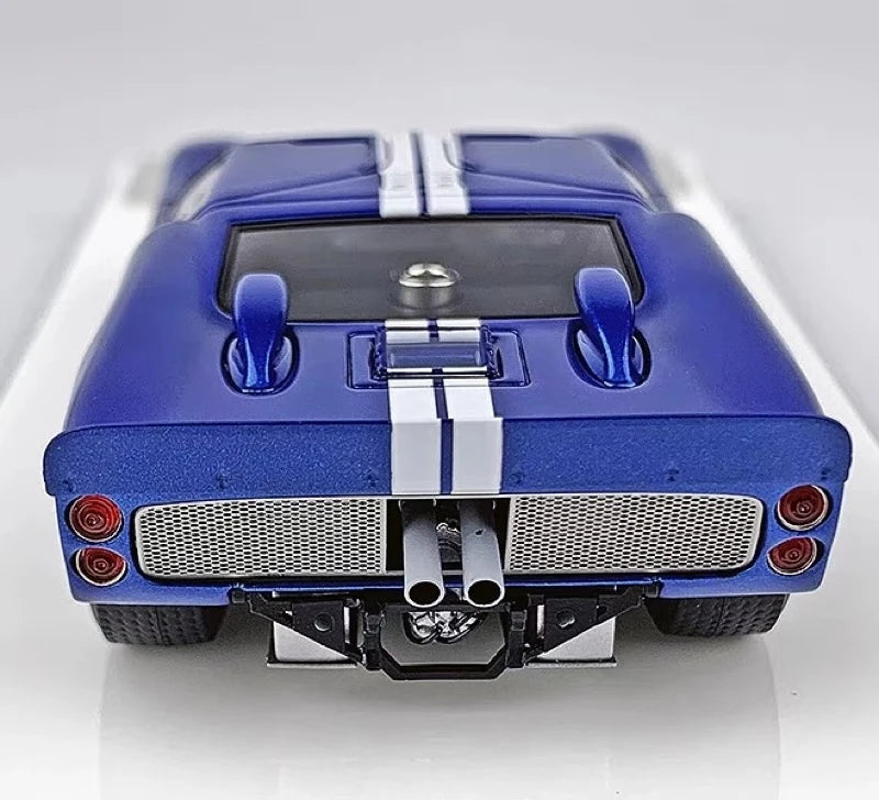 [Make Up] 1:43 Ford 1966 GT40 Mk.II Blue Model Car Resin