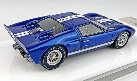 [Make Up] 1:43 Ford 1966 GT40 Mk.II Blue Model Car Resin