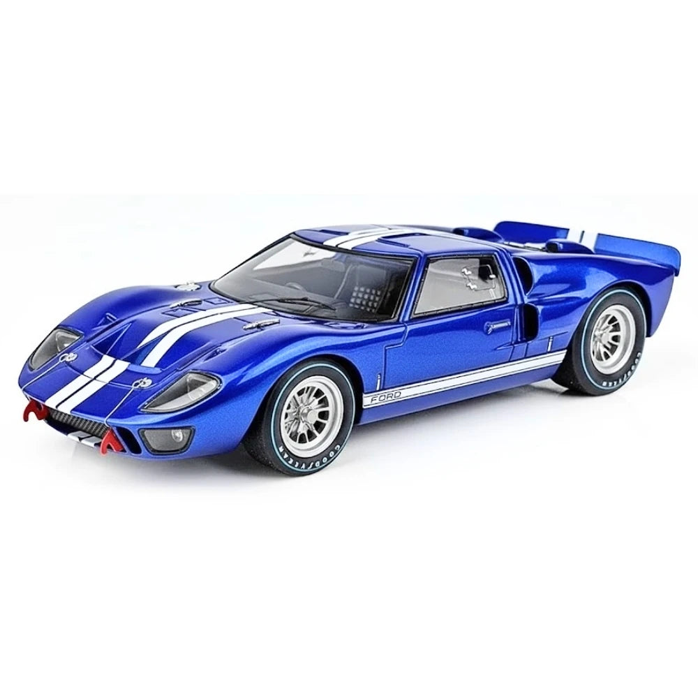 [Make Up] 1:43 Ford 1966 GT40 Mk.II Blue Model Car Resin