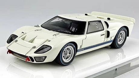 [Make Up] 1:43 Ford 1966 GT40 Mk.II White Model Car Resin