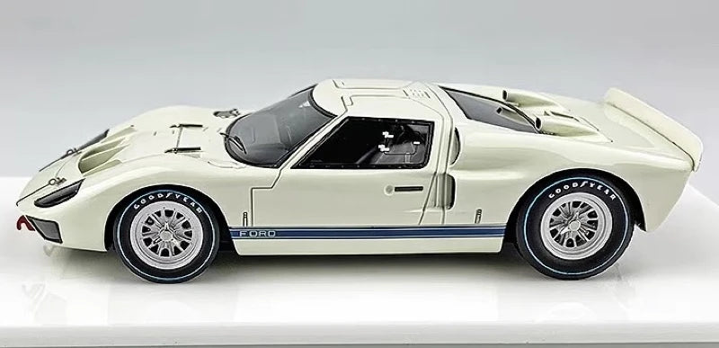 [Make Up] 1:43 Ford 1966 GT40 Mk.II blanc voiture miniature Resin