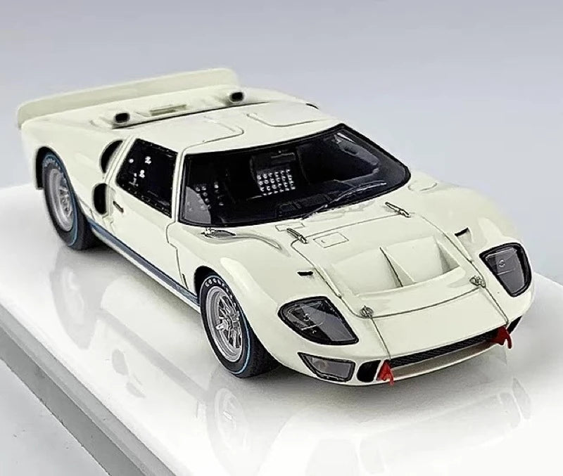 [Make Up] 1:43 Ford 1966 GT40 Mk.II blanc voiture miniature Resin
