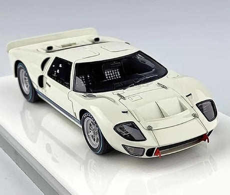 [Make Up] 1:43 Ford 1966 GT40 Mk.II White Model Car Resin