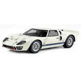 [Make Up] 1:43 Ford 1966 GT40 Mk.II blanc voiture miniature Resin