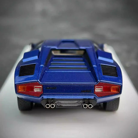 [Make Up] 1:43 Lamborghini 1975 Countach LP400 blauw modelauto Hars