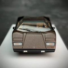 [Make Up] 1:43 Lamborghini 1975 Countach LP400 Brown Model Car Resin