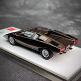 [Make Up] 1:43 Lamborghini 1975 Countach LP400 Brown Model Car Resin