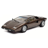[Make Up] 1:43 Lamborghini 1975 Countach LP400 Brown Model Car Resin