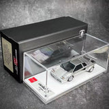 [Make Up] 1:43 Lamborghini 1980 Countach LP400S Silver Model Car Resin