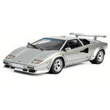 [Make Up] 1:43 Lamborghini 1980 Countach LP400S Silver Model Car Resin
