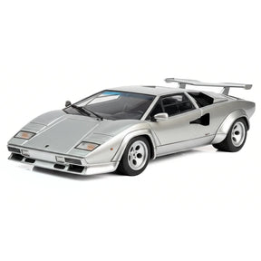 [Make Up] 1:43 Lamborghini 1980 Countach LP400S Silver Model Car Resin