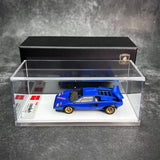 [Make Up] 1:43 Lamborghini 1982 Countach LP500S bleu voiture miniature Resin