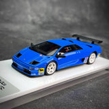 [Make Up] 1:43 Lamborghini 1996 Diablo SVR Racing sininen pienoismalli Hartsi