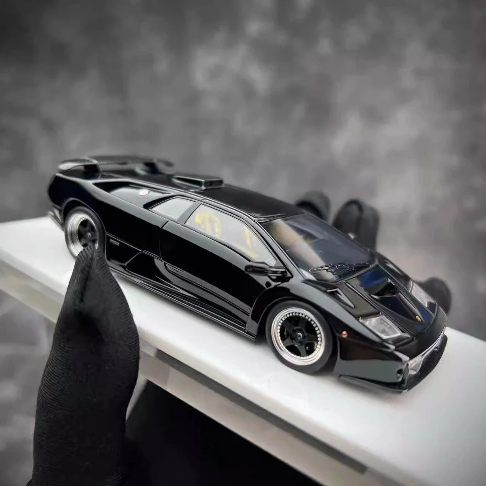 [Make Up] 1:43 Lamborghini 1999 Diablo GT zwart modelauto Hars