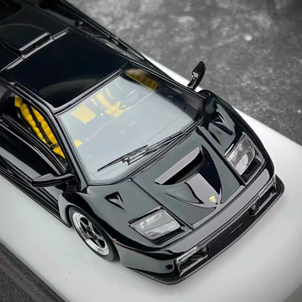 [Make Up] 1:43 Lamborghini 1999 Diablo GT Black Model Car Resin