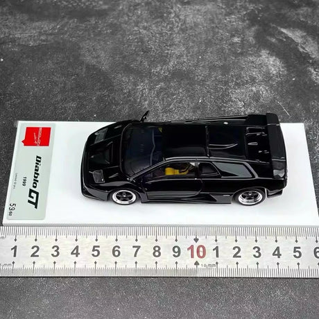 [Make Up] 1:43 Lamborghini 1999 Diablo GT zwart modelauto Hars