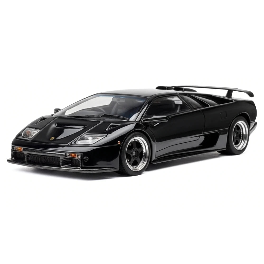 [Make Up] 1:43 Lamborghini 1999 Diablo GT Black Model Car Resin
