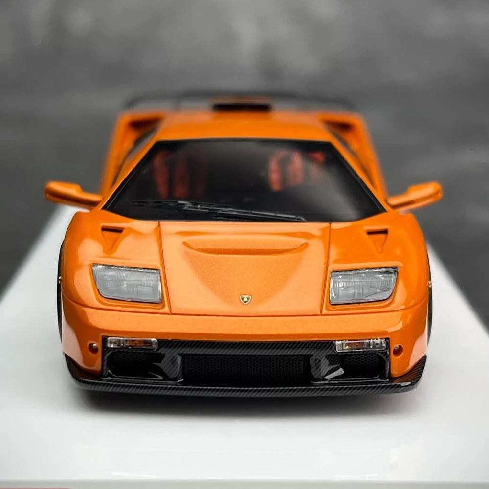 [Make Up] 1:43 Lamborghini 1999 Diablo GT Orange Model Car Resin