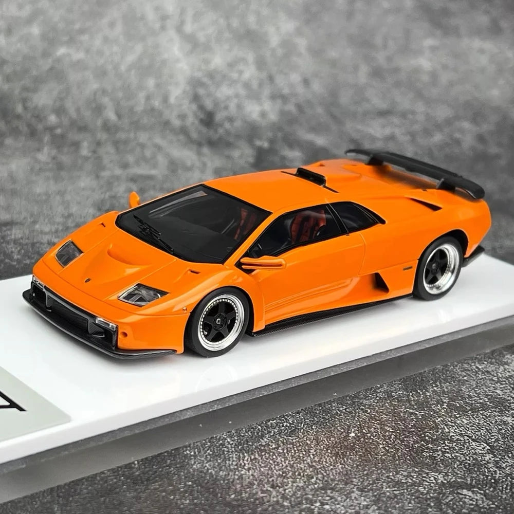 [Make Up] 1:43 Lamborghini 1999 Diablo GT Orange Model Car Resin