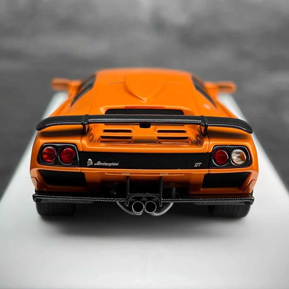 [Make Up] 1:43 Lamborghini 1999 Diablo GT Orange Model Car Resin