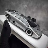 [Make Up] 1:43 Lamborghini 1999 Diablo GT Silver Model Car Resin