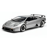 [Make Up] 1:43 Lamborghini 1999 Diablo GT Silver Model Car Resin