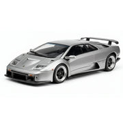 Make Up Lamborghini 1999 Diablo GT plateado 1:43 – coche a escala de colección en resina