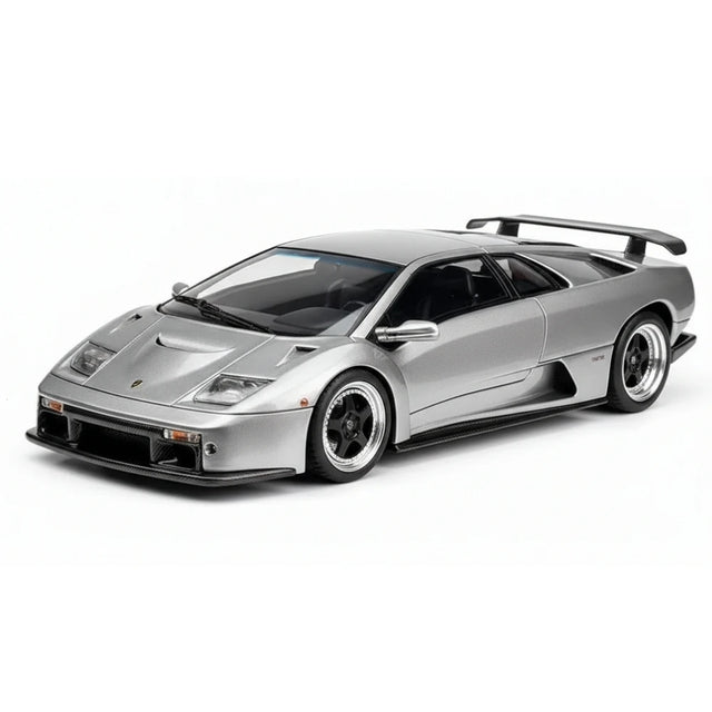 [Make Up] 1:43 Lamborghini 1999 Diablo GT Silver Model Car Resin