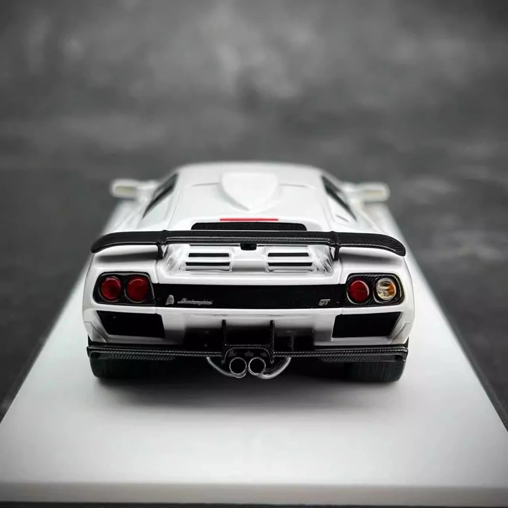 [Make Up] 1:43 Lamborghini 1999 Diablo GT ホワイト モデルカー レジン
