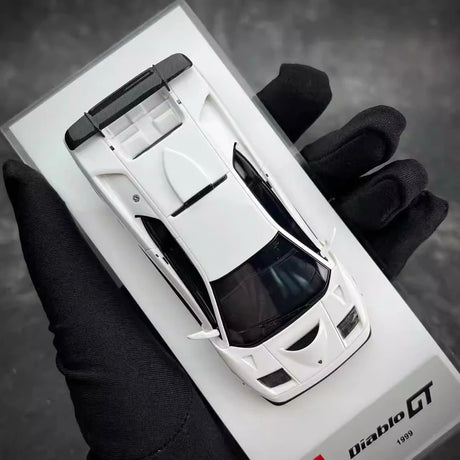 [Make Up] 1:43 Lamborghini 1999 Diablo GT wit modelauto Hars