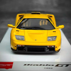 [Make Up] 1:43 Lamborghini 1999 Diablo GT geel modelauto Hars