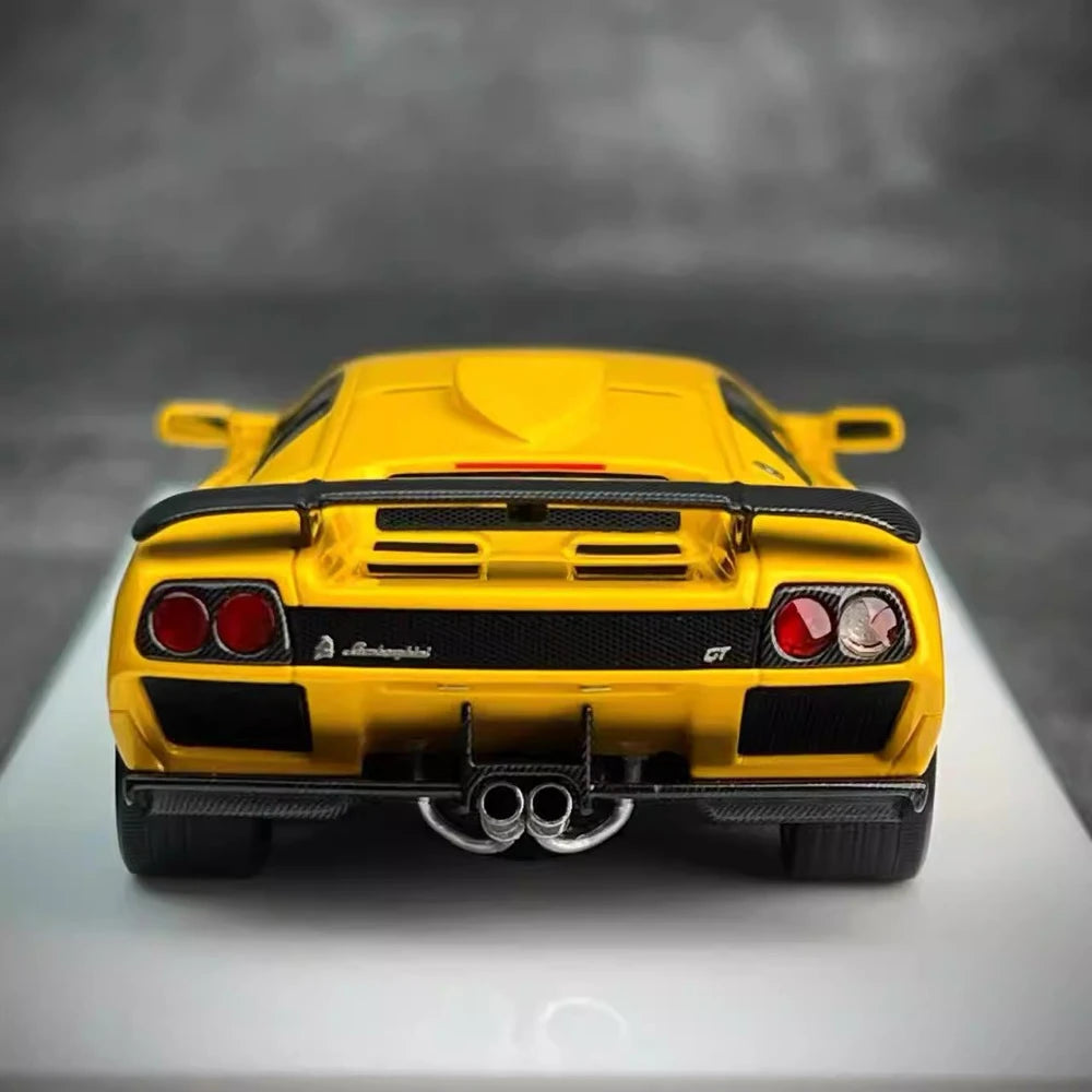 [Make Up] 1:43 Lamborghini 1999 Diablo GT geel modelauto Hars