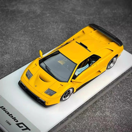 [Make Up] 1:43 Lamborghini 1999 Diablo GT geel modelauto Hars