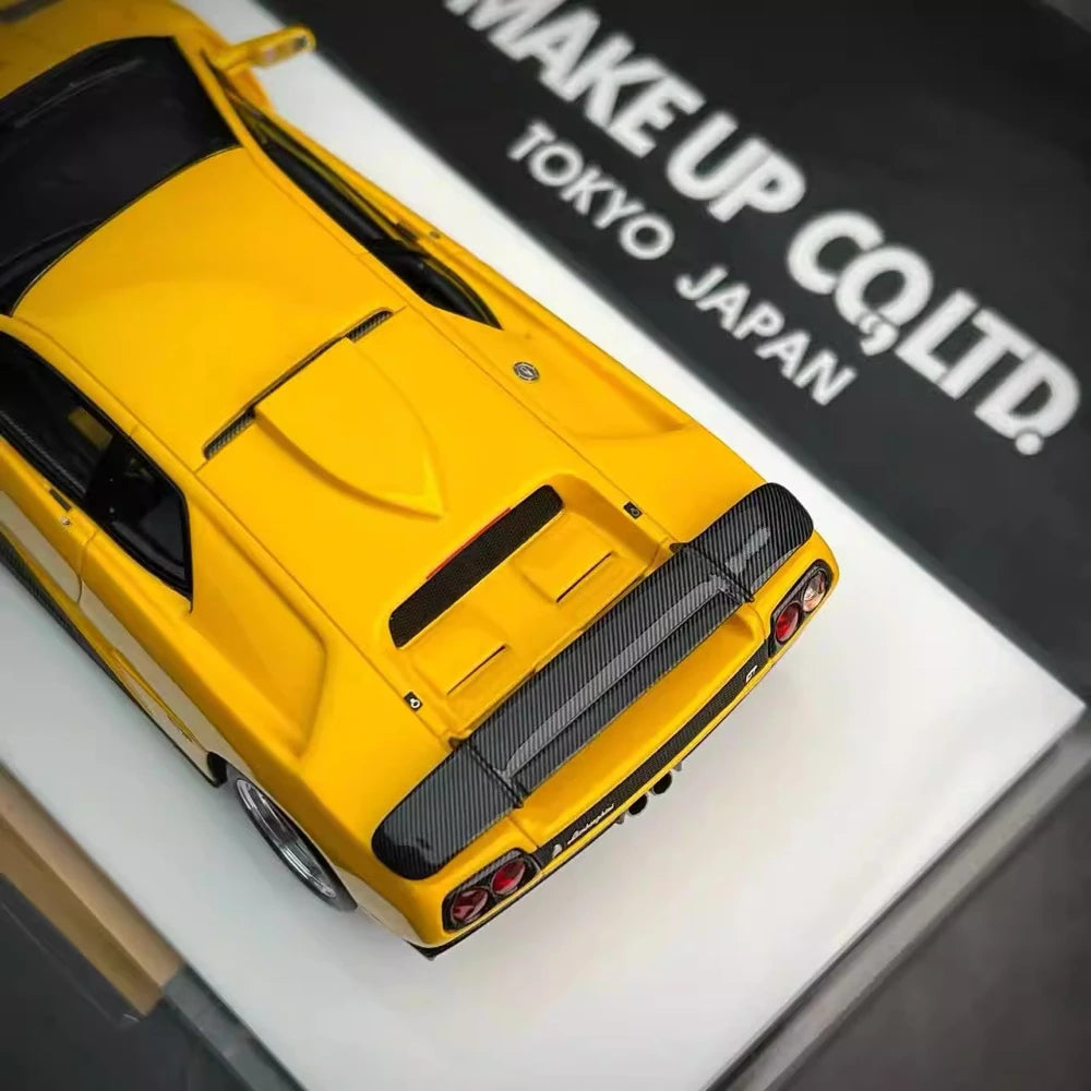 [Make Up] 1:43 Lamborghini 1999 Diablo GT geel modelauto Hars