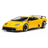 [Make Up] 1:43 Lamborghini 1999 Diablo GT イエロー モデルカー レジン
