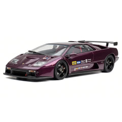 [Make Up] 1:43 Lamborghini 1999 Diablo GTR Purple Model Car Resin