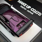 [Make Up] 1:43 Lamborghini 1999 Diablo GTR Purple Model Car Resin