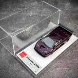 [Make Up] 1:43 Lamborghini 1999 Diablo GTR Purple Model Car Resin