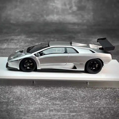 [Make Up] 1:43 Lamborghini 1999 Diablo GTR argento modellino di auto resina