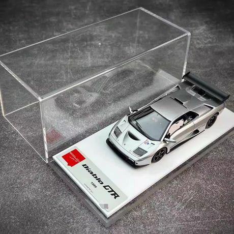 [Make Up] 1:43 Lamborghini 1999 Diablo GTR zilver modelauto Hars