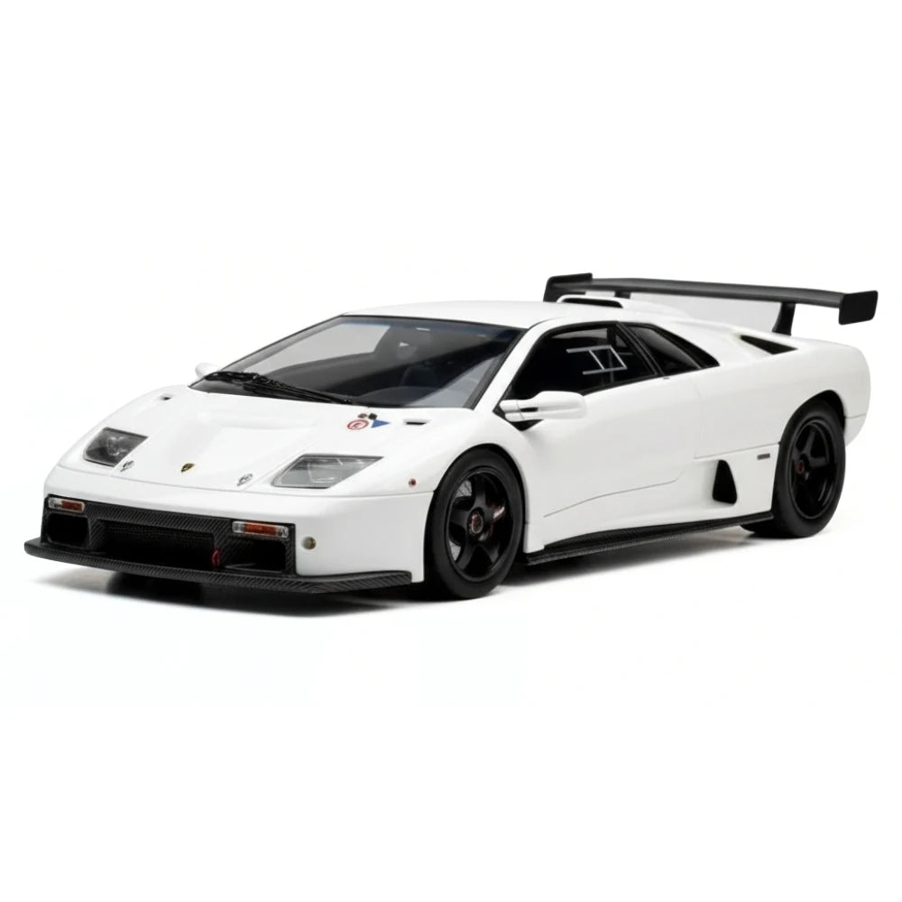 [Make Up] 1:43 Lamborghini 1999 Diablo GTR vit modellbil harts